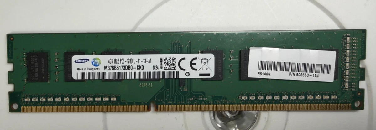 Samsung 4GB DDR3 SDRAM for sale | eBay