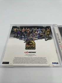 Mortal Kombat Gold Sega Dreamcast Complete CIB