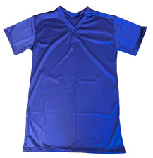 SLEEP SHIRT Purple NYLON TRICOT GOWN SS 38" Long  50" Chest 3X  