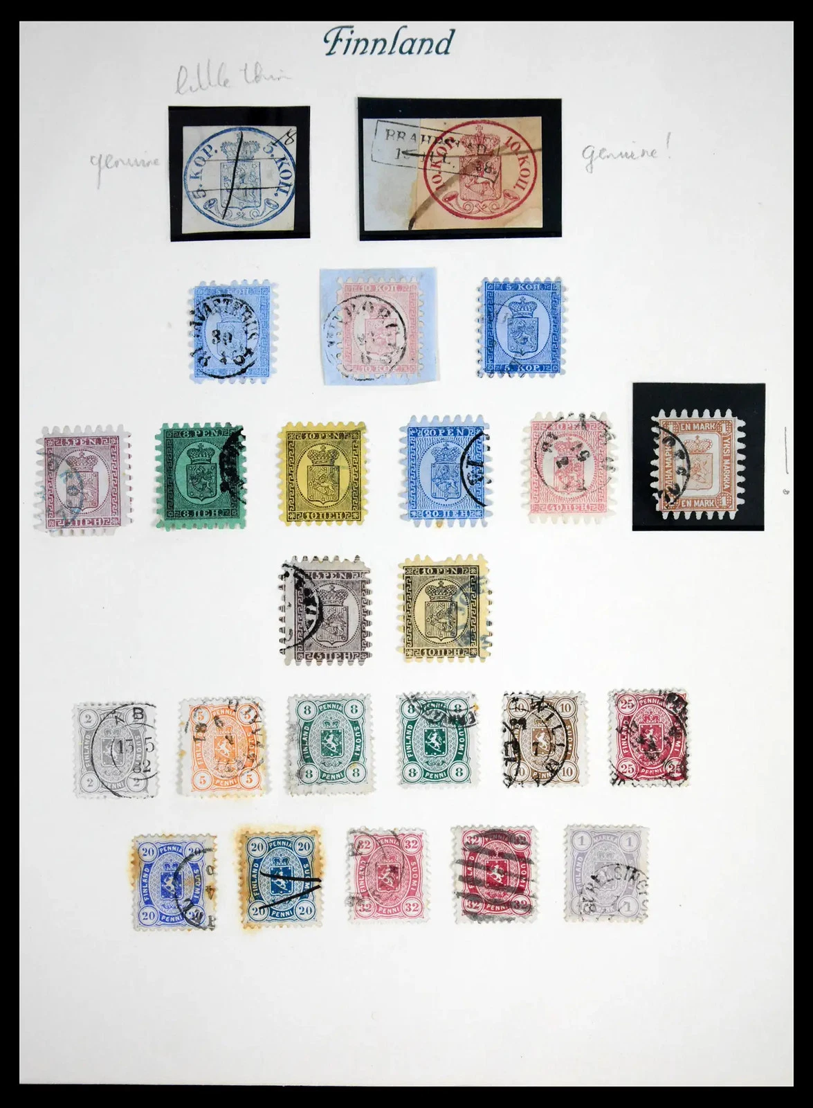 Finland stamp collection