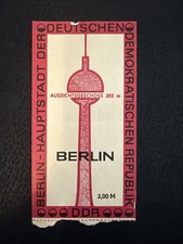 Eintrittskarte Fernsehturm