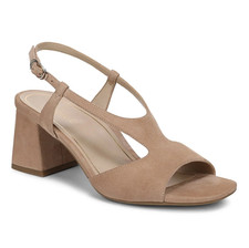 VIONIC Raquel Heeled Sandal - Desert Sand Suede NEW