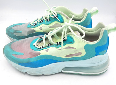 Nike Air Max 270 React Hyper Jade Running Shoes Men's Size 8.5 A04971-301  +