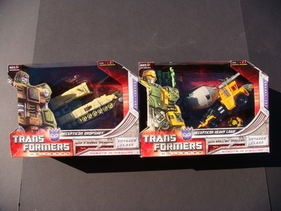 OPENED 100% COMPL. TRANSFORMERS 2008 UNIVERSE DECEPTICONS DROPSHOT / HEAVY LOAD