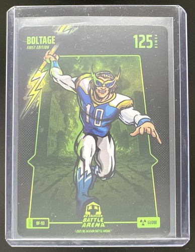 2025 Bo Jackson Battle Arena Update Boltage Glow Battlefoil #BF-93 125 Power