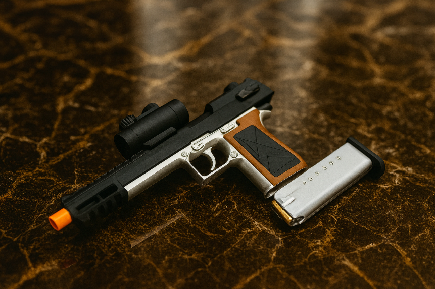 Resident Evil 2 Lightning Hawk Desert Eagle .50AE Prop Replica