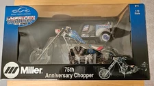 Miller Electric 75th Anniversary Die Cast Chopper from OCC. Free Shipping!