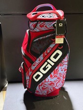 NEW WITH TAGS OGIO SILENCER 15-WAY CART BAG - RED