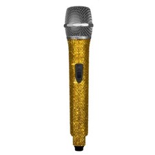 VOCOPRO UHF18-Diamond Crystal Studded Wireless Microphone System with Receiver