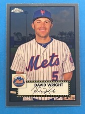 DAVID WRIGHT 2021 TOPPS CHROME PLATINUM ANNIVERSARY BASE #518
