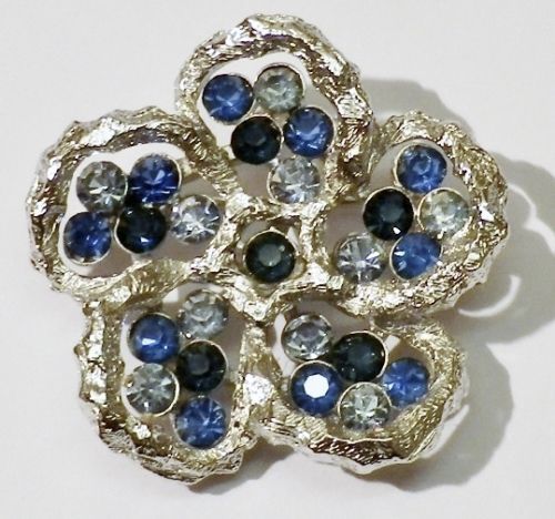 TRÈS GRANDE BROCHE en forme de fleur, en laine feutrée, multicolore EUR 9,03 - FR