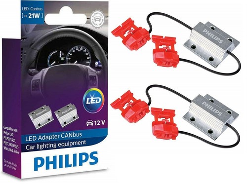 Philips LED Load Equalizer Resistor 3157 Rear Turn Signal Hyper Flash Fix E