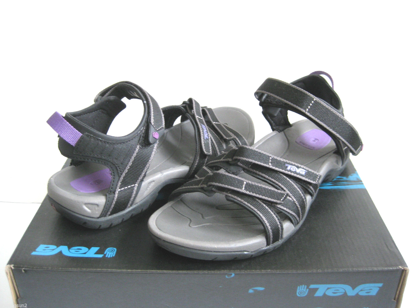 APL SANDALI SPORTIVI TEVA TIRRA DONNA NERI US 10 UK 8 EU 40
