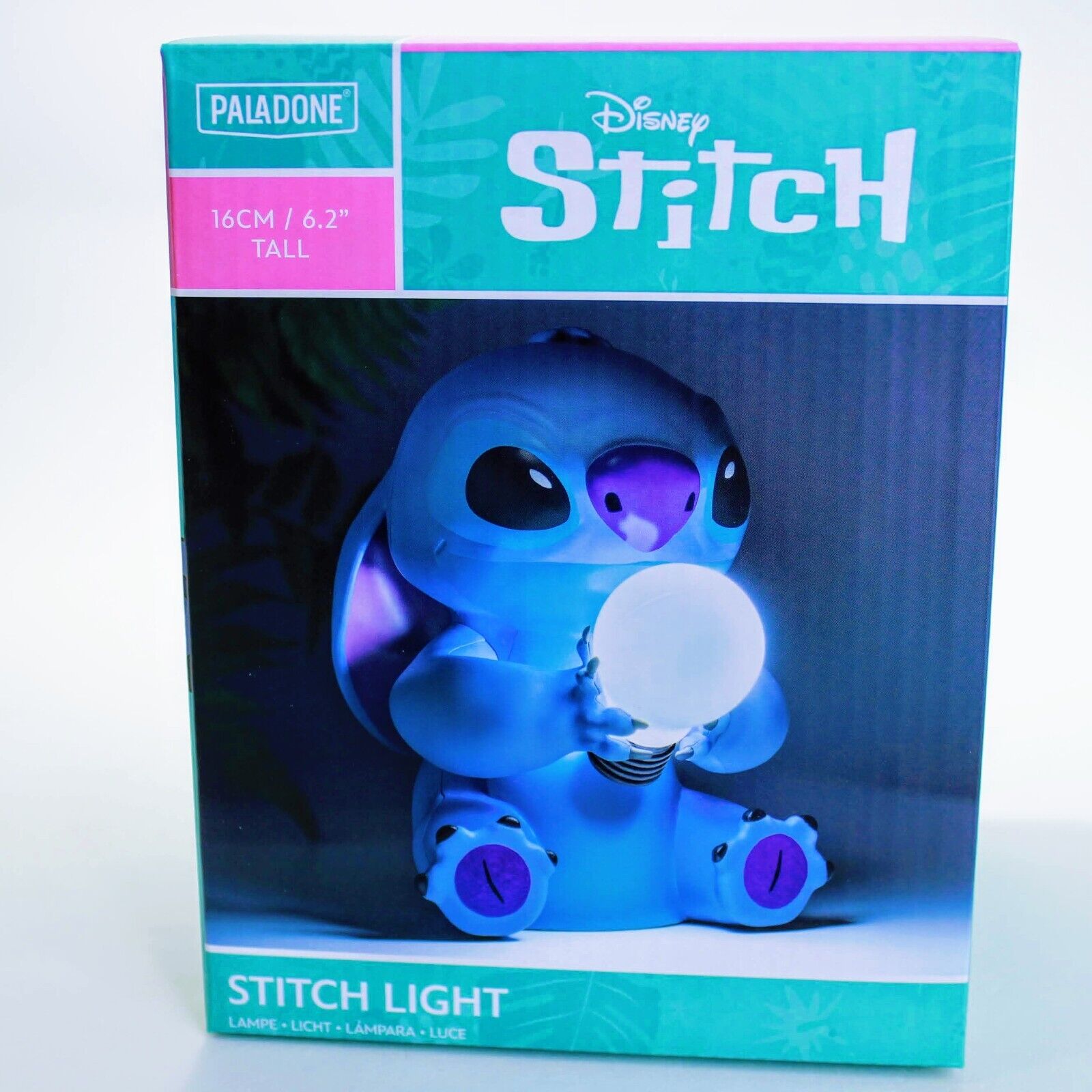 Disney Lilo & Stitch - Stitch w/ Bulb 6.2 Desk / Night Battery Light -  Paladone