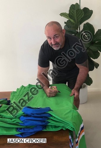 Blazed In Glory - 1994 Canberra Raiders Premiers - NRL Signed & Framed Jersey - Picture 5 of 7