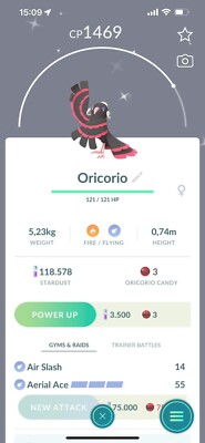 Pokémon GO Shiny Oricorio (Baile Style) – Mini Account (Read Describe - Foto 8