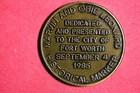 1985 Leonard Bros. Marvin & Obie Historical Marker Fort Worth, TX Medal #M19772 — photo 2