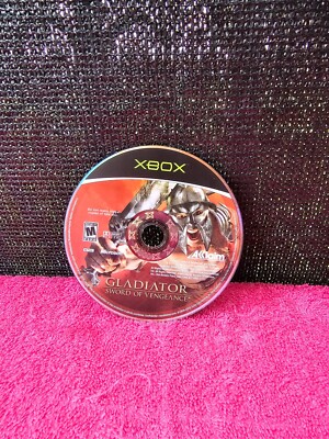 Gladiator Sword of Vengeance (Microsoft Xbox, 2003) Disc Only