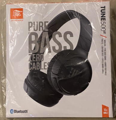 Bass Sound Jbl Bt Stereo Headphone T500 JBL T500BT On-Ear