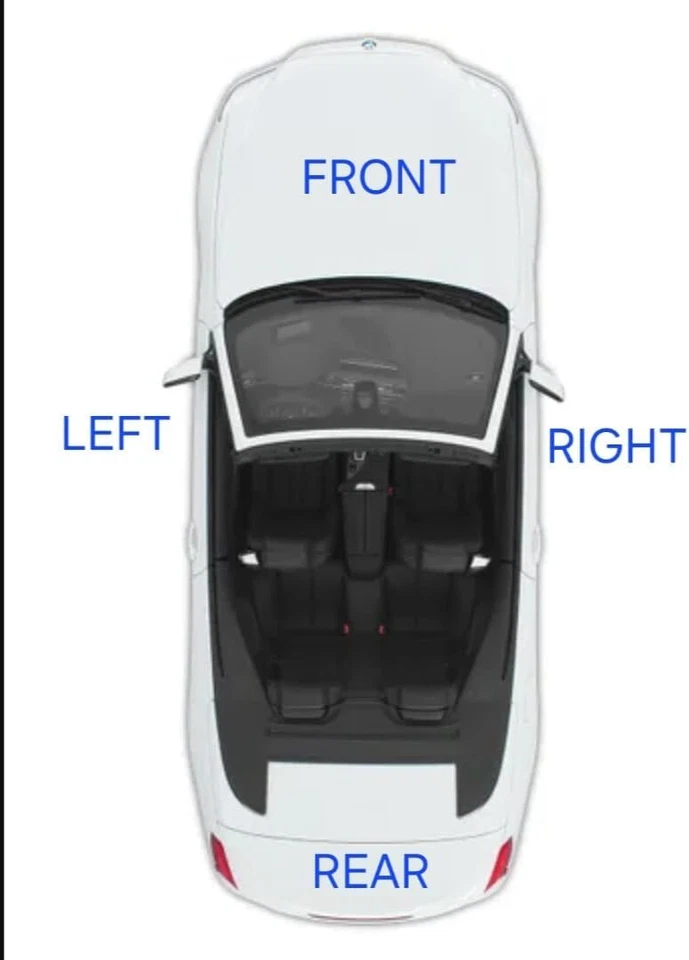 MERCEDES BENZ A-CLASS W168 A160 1997-04 门翼镜玻璃右 — 第 2/4 张图片