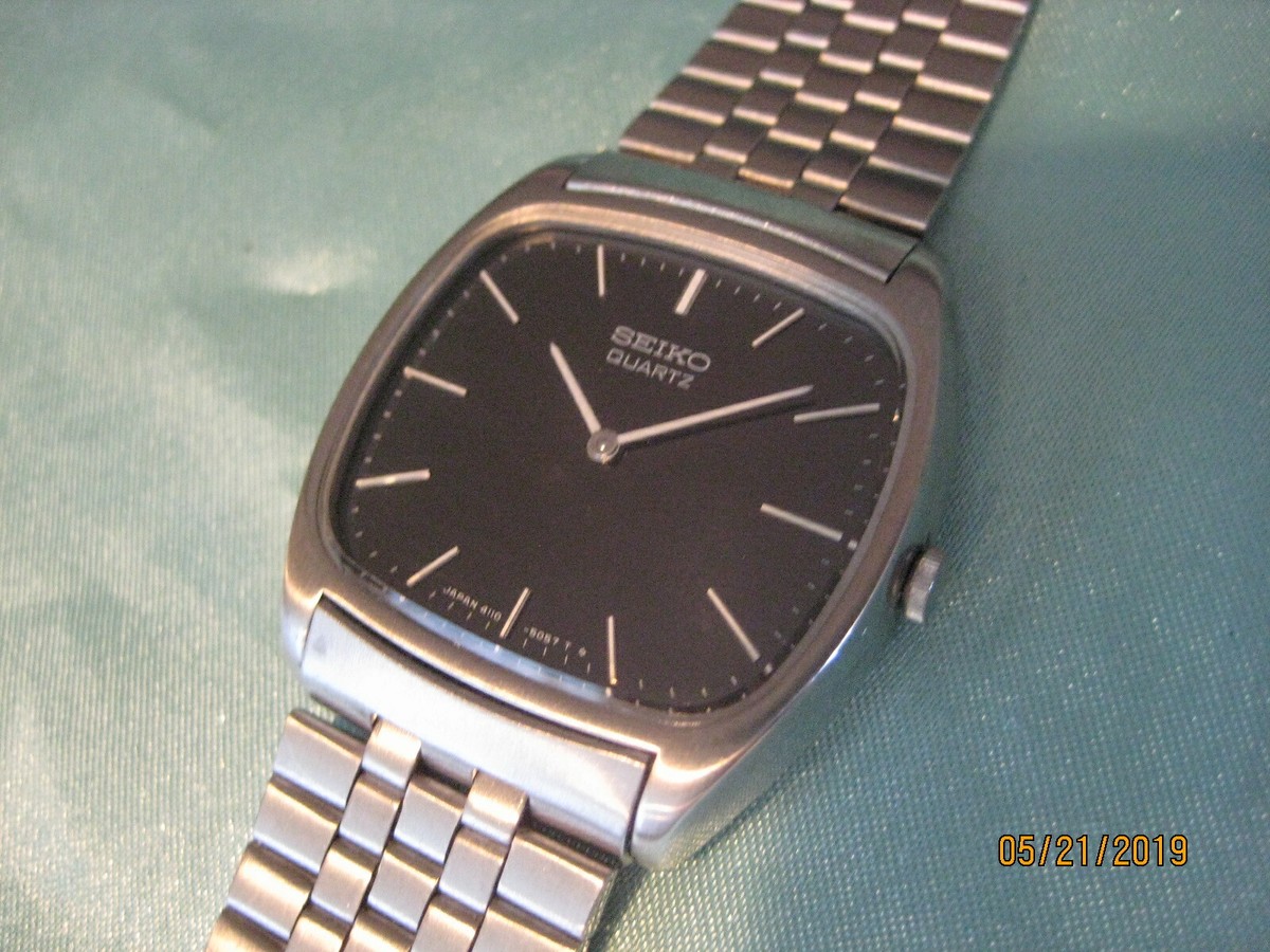 Boîtier Et Cadran De Montre Seiko 4110-5067 D'occasion - Pièces Pour Réparation Ou Customisation