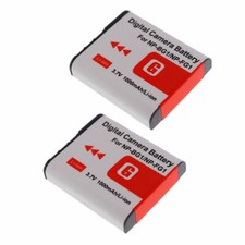 2x Batteria NP-BG1 per fotocamera Sony Cyber-Shot DSC-H10 H20 H50 H55 H70 H7 DSC-H90