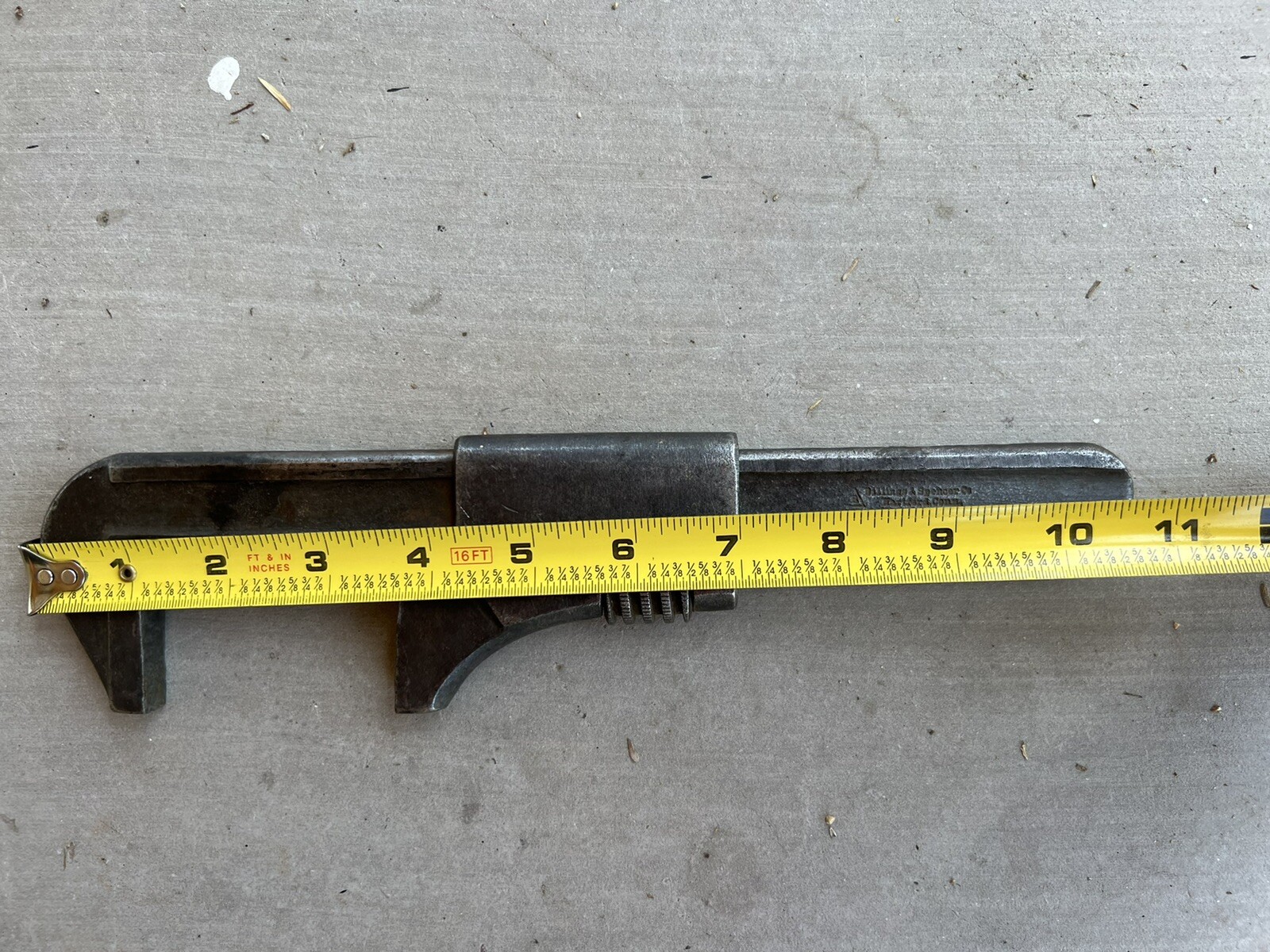 Billings & Spencer Co. adjustable wrench 2 1/2” opening ( 11” front to Back) eBay