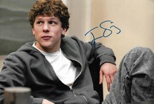 Jesse Eisenberg autograph signed 20x30 cm picture