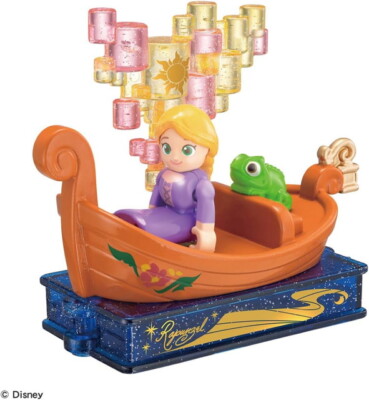 Dream Tomica No. 184 Disney parade Rapunzel mini car toy Takara