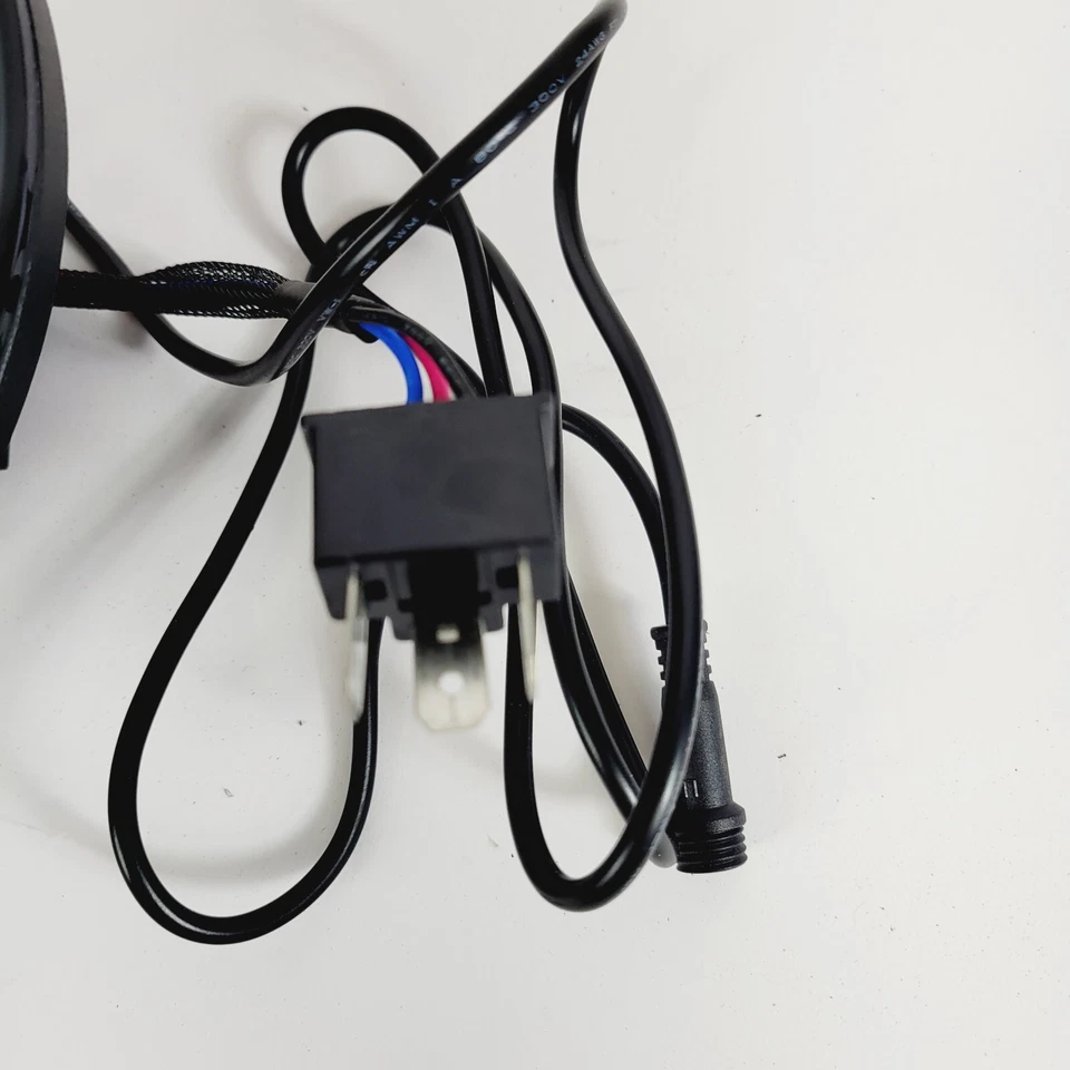 Kuryakyn 2461 Black Orbit Prism 7" L.E.D. Headlight 94-23 Harley Davidson - Image 4 of 4