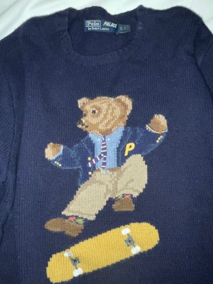 palace polo ralph lauren bear sweater 