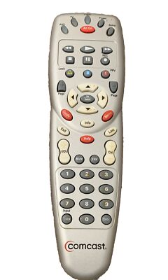 Comcast Remote Control TV DVR On Demand URC-1057BG0 TESTED & Cleaned - Works