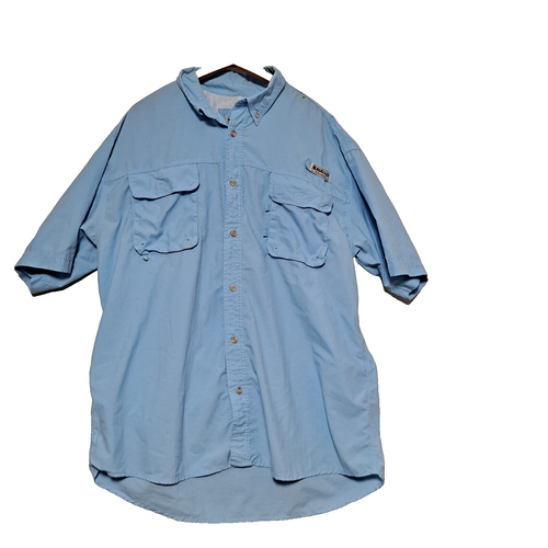 Chemise Magellan Pêche Homme 2XL Bleu Clair Respirante Légère - Occasion