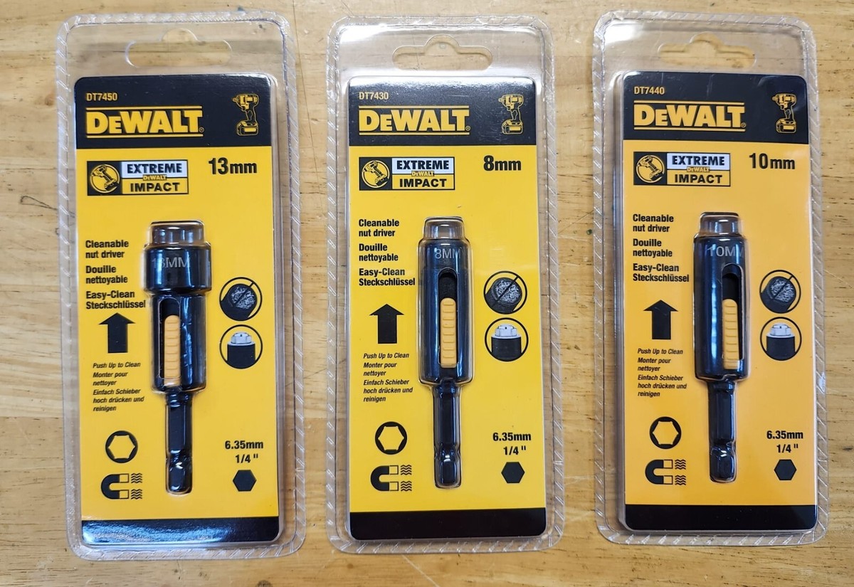 OFFICIAL DEWALT DT7430,7440,7450 8mm, 10mm, and 13mm Cleanable Nut