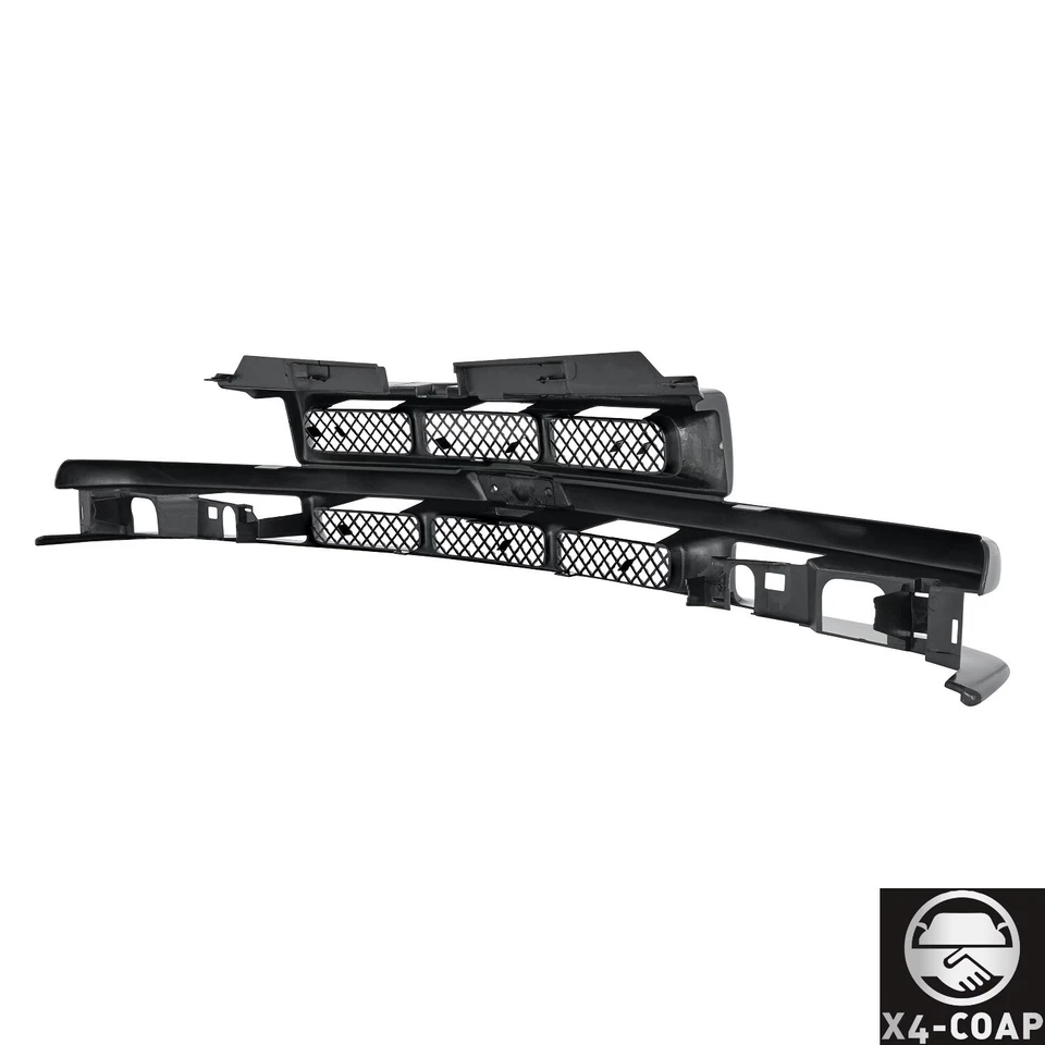 Grille Black Without Molding For 98-04 Chevrolet S10 Blazer Pickup Truck Foto 4 de 4