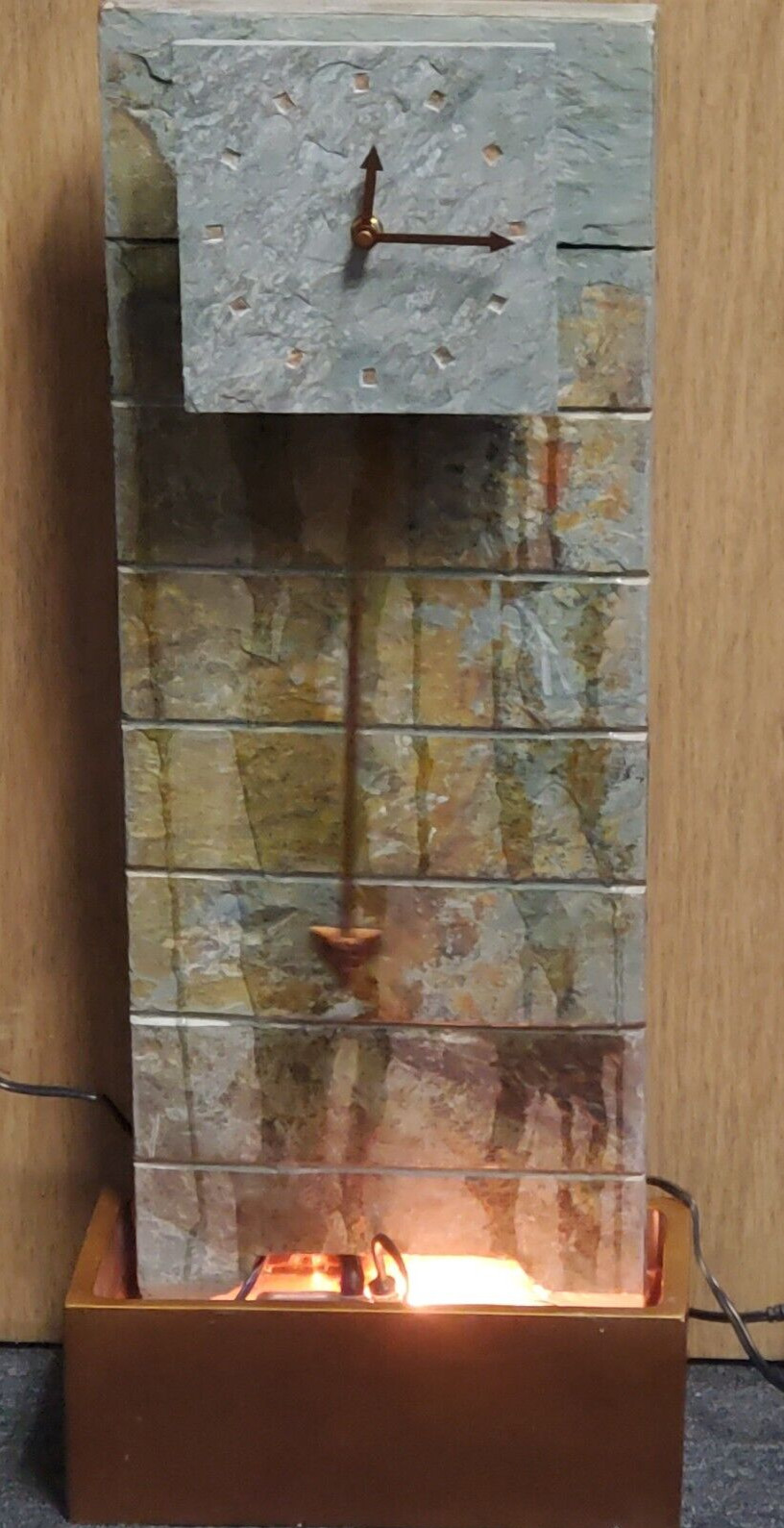 Fountain Clock Indoor/Outdoor Home Decor