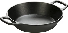 8 Inch Pre-Seasoned Cast Iron Skillet - Dual Assist Handles - Use in the Oven, o