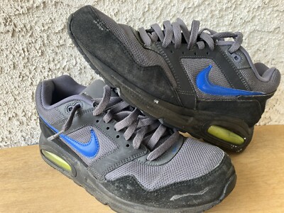 Nike Air Max Black Grey Blue 10.5 Men Shoes Sneakers.