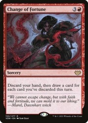 Change of Fortune 150/277 Innistrad: Crimson Vow Rare MTG