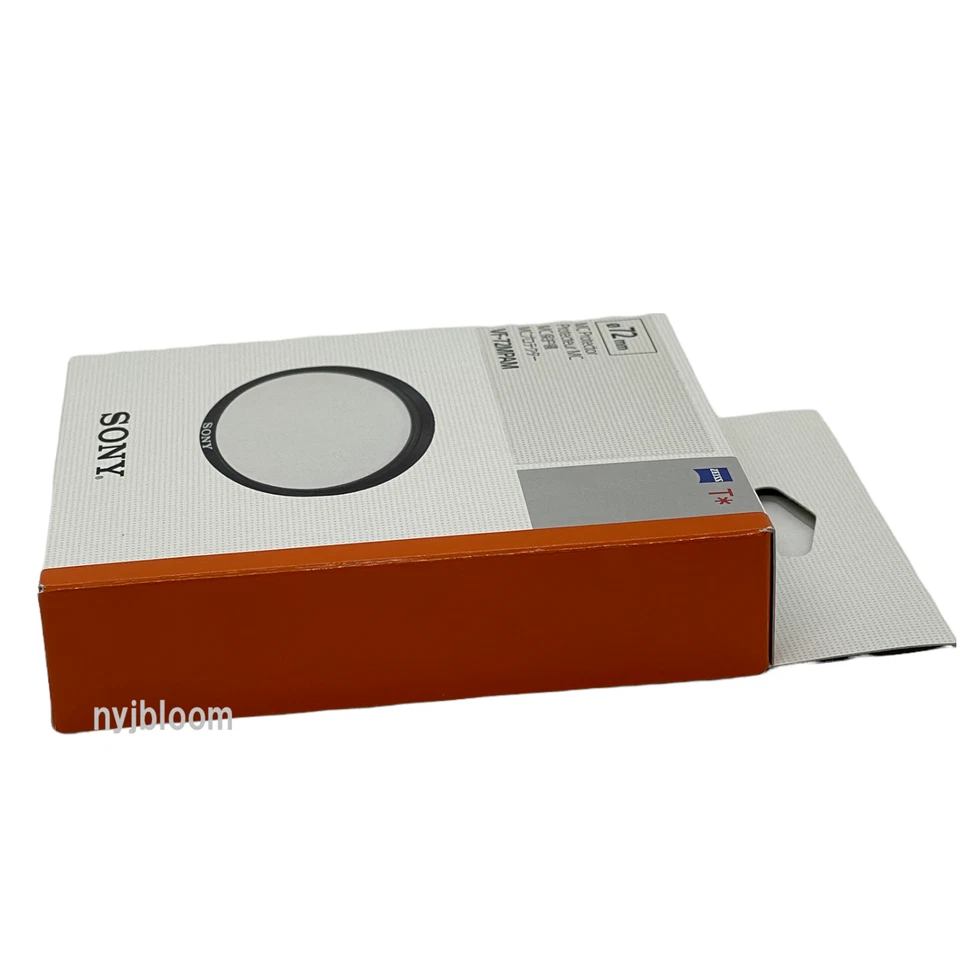 New SONY 72mm MC Protector Multi-Coated Clear Protector Filter VF-72MPAM Zeiss - Image 4 of 4