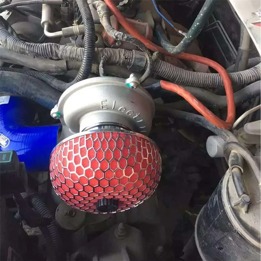 Electric Air Intake Turbocharger Upgrade Kit Car Modified Turbo Supercharger - Image 3 of 4