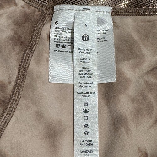 Leggings Lululemon Align HR - Crop 23" Shine High Rise Style LW6CM8S Diamond Dye - Foto 15 di 20
