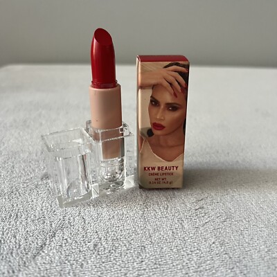 KKW Beauty Candy Apple Red Creme Lipstick 0.14oz./4.0g New In Box