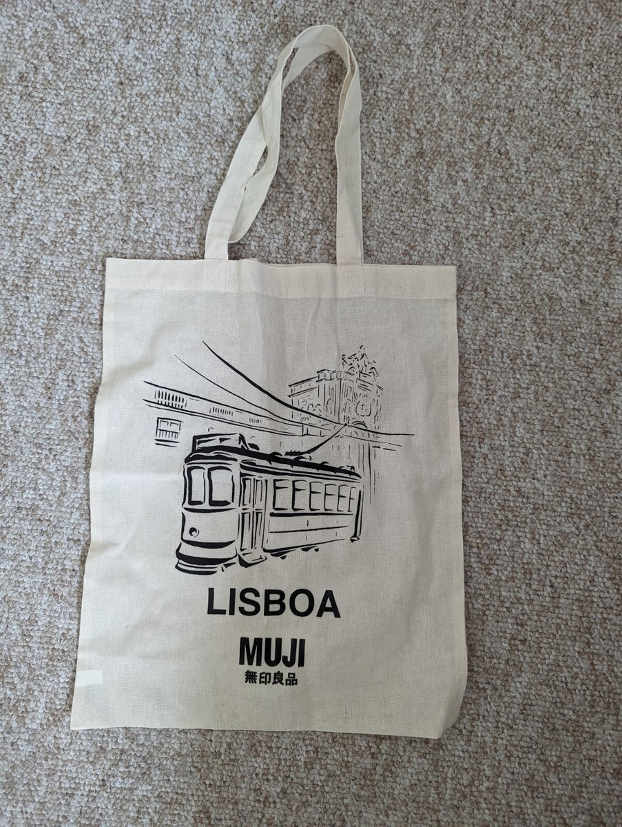MUJI Lisbon Portugal Tote Bag Lisboa