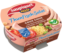 Saupiquet Thunfisch Salat Cous Cous Mit Kichererbsen - 160 Gramm