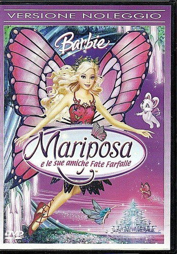 BARBIE SCHMETTERLING UND SEINE FREUNDINNEN FEEN SCHMETTERLINGE - DVD (GEBRAUCHT EX RENTAL)