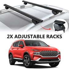 300LBS Lockable Roof Rack Cross Bar for 2013-2023 Hyundai Santa Fe Cargo Bars