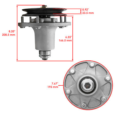 116-3344 Deck Spindle Assembly with Pulley For Exmark Lazer Z E