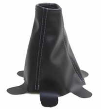 Vinyl Black Wgray Stitch Manual Shift Boot Fits 02-06 Acura Rsx