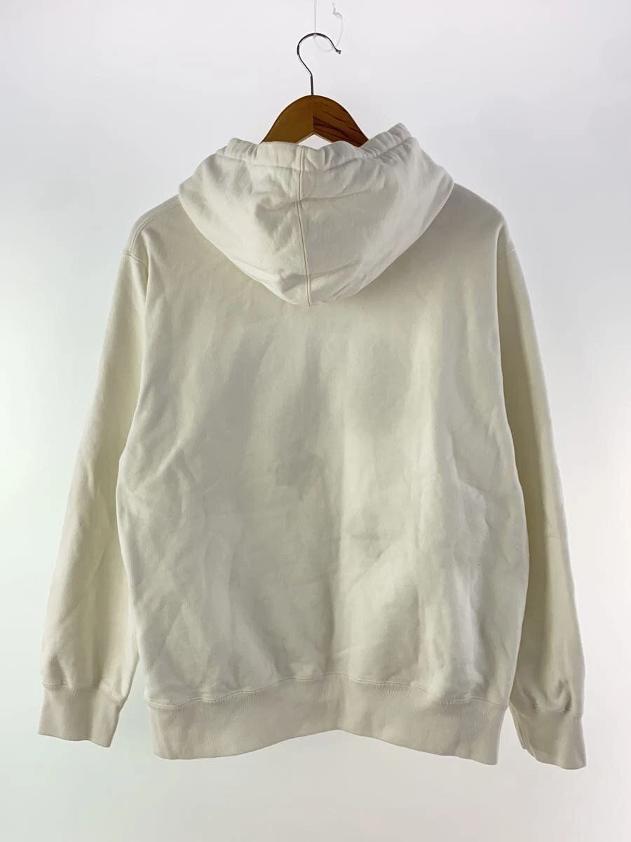 Felpa Supreme con cappuccio 18AW Love or Hate M cotone bianco usata